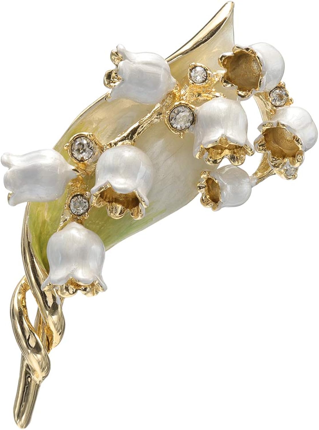 vendome boutique 铃兰 花朵 胸针 vbrv9016 dm-珠宝首饰-亚马逊中国